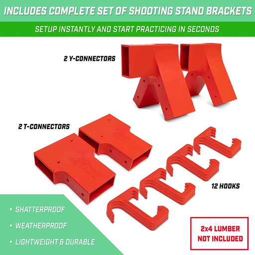 Gosports Outdoors Blast Range - Modular Shooting Stand Brackets for Target Practice Sporting Goods > Outdoor Recreation > Hunting & Shooting > Clay Pigeon Shooting GoSports Outdoors   
