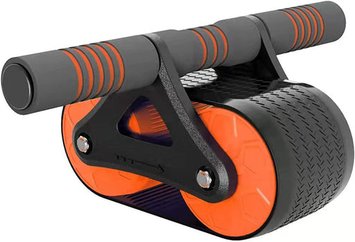 Roller for Abdominal Exercise, Resistance Spring with Automatic Rebound Assist and Ergonomic Handle for Home Gym, Abdominal Exercise Equipment Sporting Goods > Exercise & Fitness > Ab Wheels & Rollers NANJIL Orange  