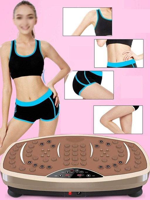 SMSOM Vibration Plate Exercise Machine, Whole Body Workout Vibration Fitness Platform, Home Fitness Training Equipment for Weight Loss, Ideal for Indoor Fitness Sporting Goods > Exercise & Fitness > Vibration Exercise Machines SMSOM   