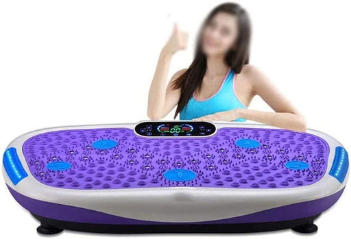 SMSOM Vibration Plate, Whole Body Workout Vibration Platform with Remote Control, Exercise Machine for Home Fitness, Max Load 440Lbs Sporting Goods > Exercise & Fitness > Vibration Exercise Machines SMSOM Purple  