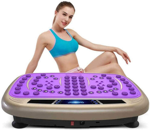 XBSLJ Vibration Exercise Machine Vibrating Plate Power Card High-Speed Home Gymnastics Complete Training Console Fitness Slimming High-Speed Home Platform Sporting Goods > Exercise & Fitness > Vibration Exercise Machines XBSLJ   