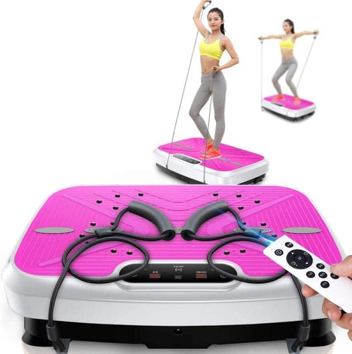 XBSLJ Vibration Exercise Machine Vibration Fitness Plate,Magnotherapy Vibrating Massager,Vibration Platform with Rope Skipping, for Weight Loss & Body Toning Sporting Goods > Exercise & Fitness > Vibration Exercise Machines XBSLJ Purple  